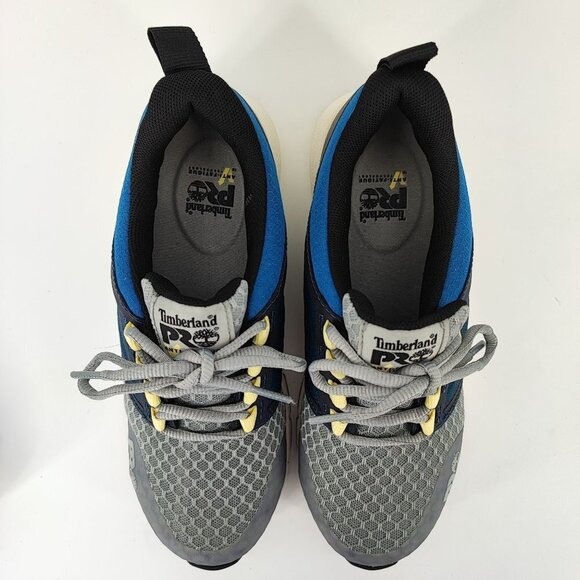 Timberland Women's Pro Comp Gray Synthetic Sneakers Pro589 Size 7M - Picture 4 of 10